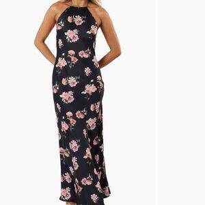 Petal & Pup Black Floral Dress